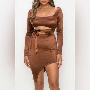 PRIVY Women’s Mini Dress | Brown